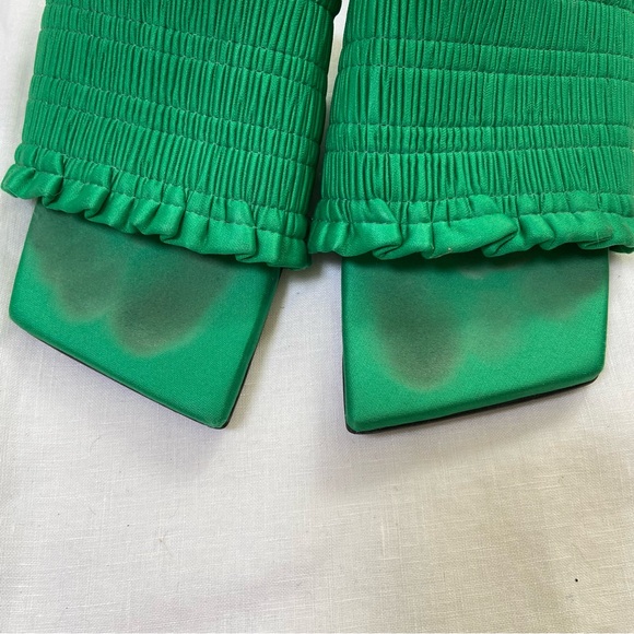 GANNI SMOCK KITTEN MULES - Picture 7 of 10